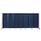 National Public Seating NPS Room Divider, 6' Height, 7 Sections, Blue RDB6-7PT04 - alternate 1